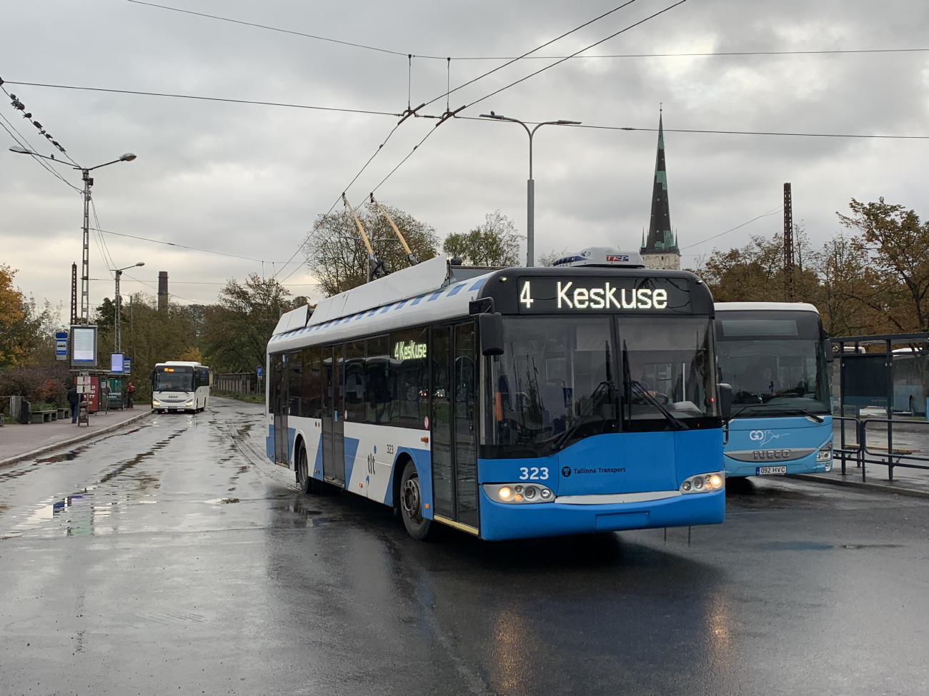 Таллин, Solaris Trollino II 12 Ganz № 323