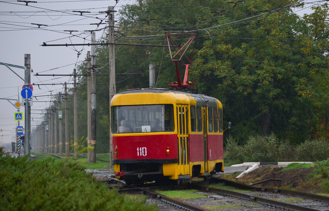 Волжский, Tatra T3SU № 110