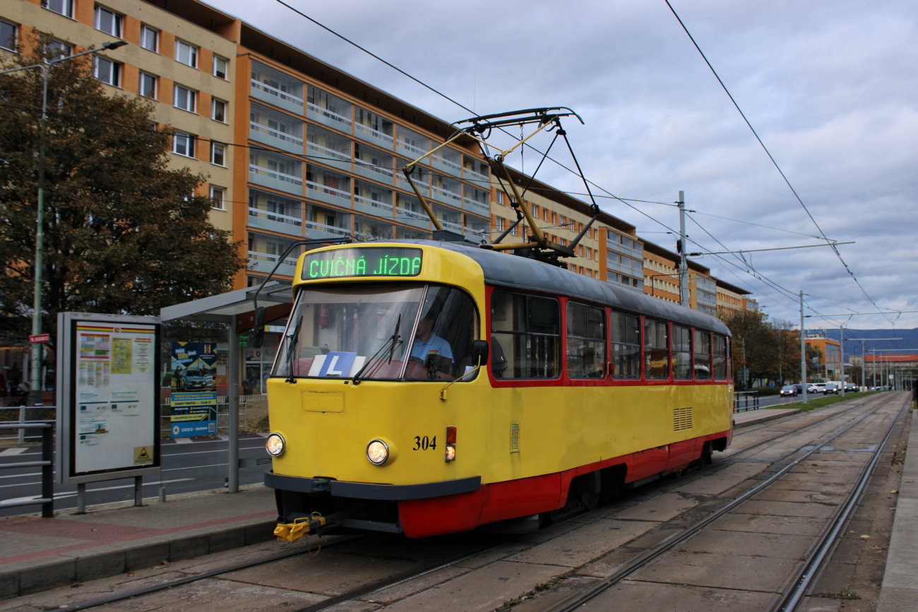 Мост ― Литвинов, Tatra T3M.3 № 304