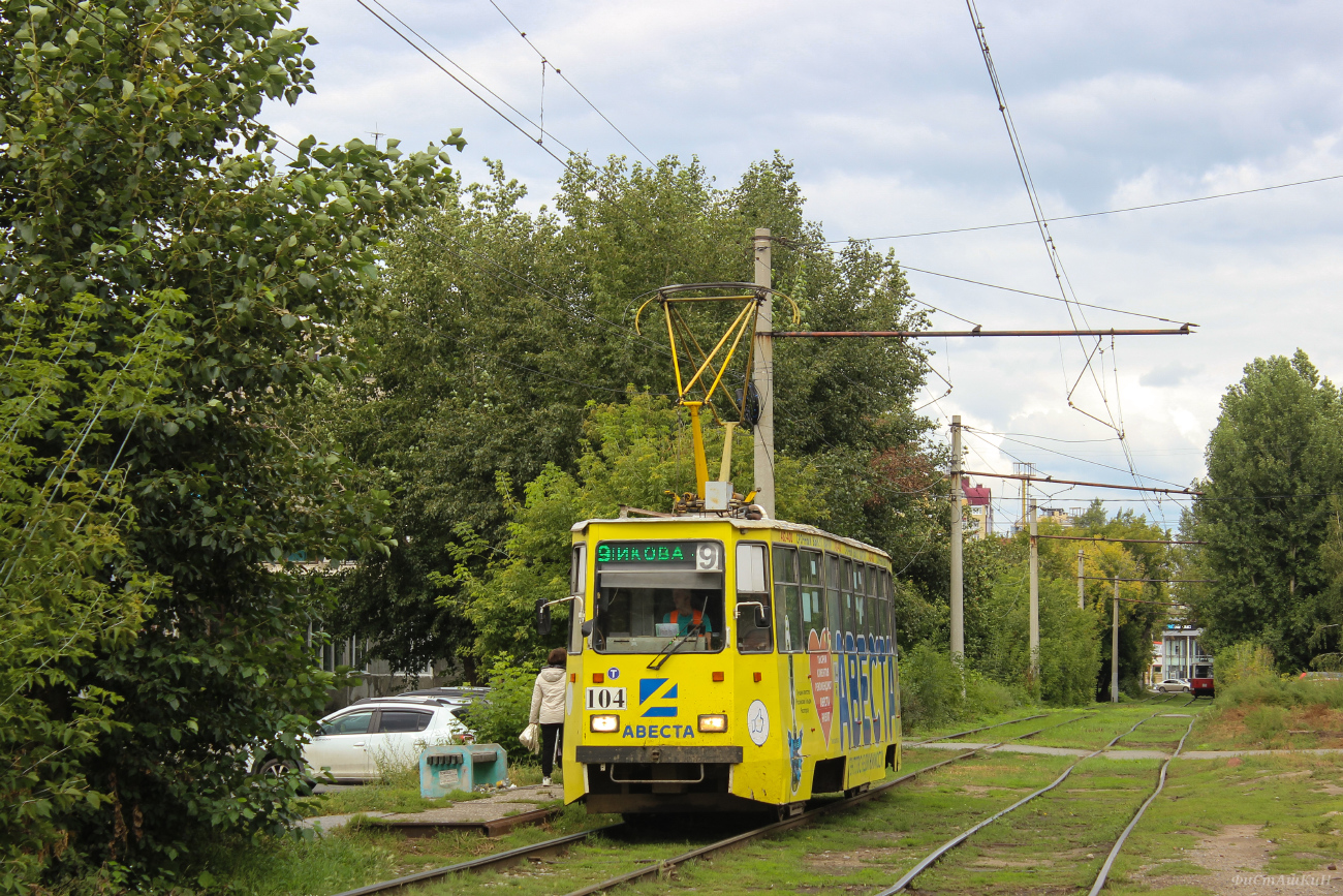 Омск, 71-605ЭП № 104