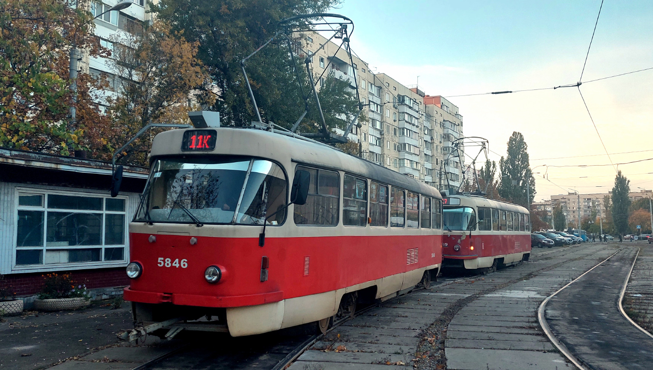Киев, Tatra T3SUCS № 5846