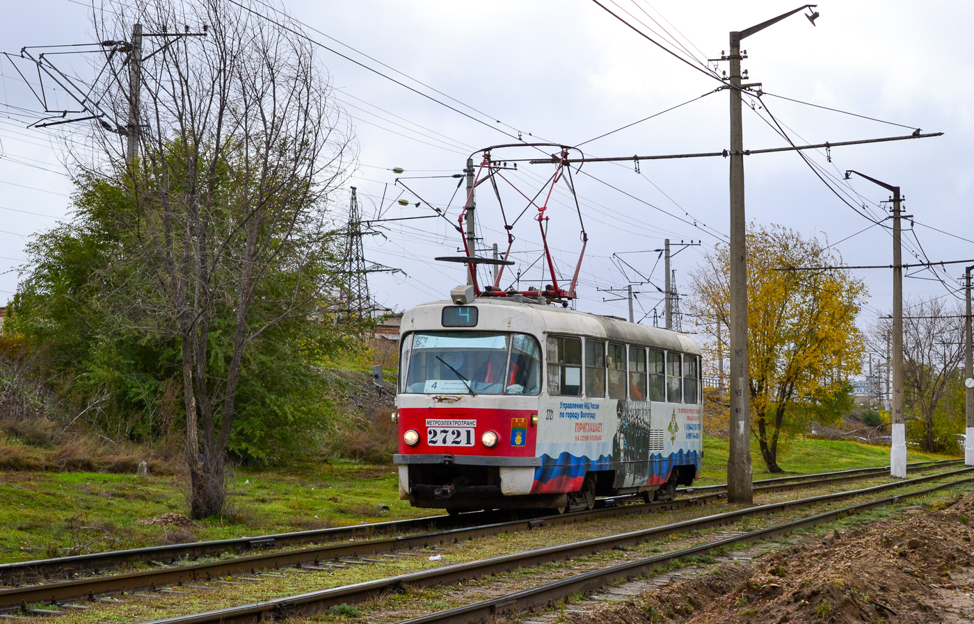 Volgograd, Tatra T3SU № 2721 Volgograd, Tatra T3SU № 2721
