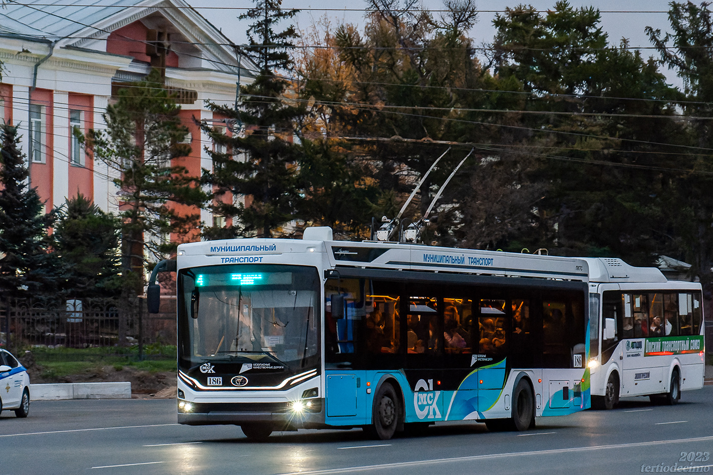 Омск, ПКТС-6281.00 «Адмирал» № 186