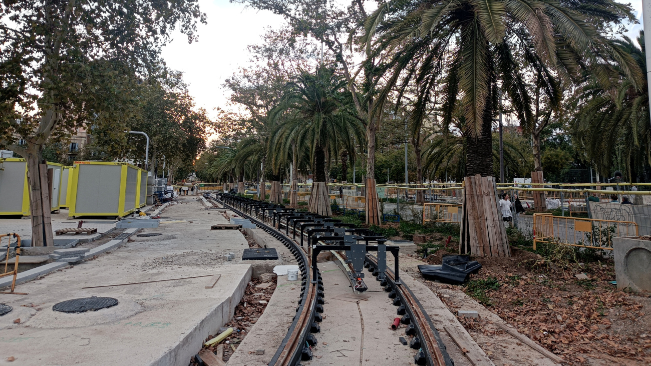 Барселона — Строительство соединительной линии между Trambaix и Trambesòs Барселона — Строительство соединительной линии между Trambaix и Trambesòs