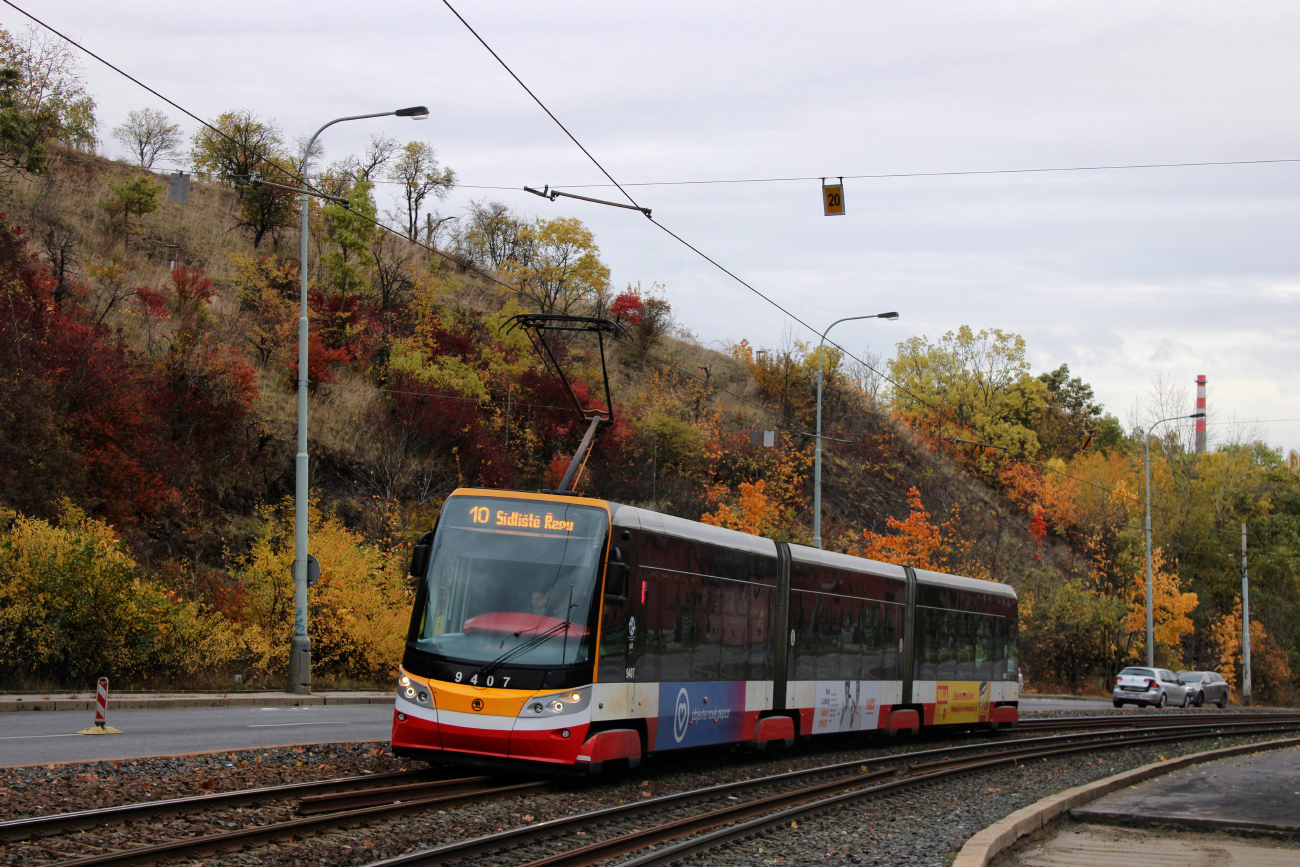 Прага, Škoda 15T6 ForCity Alfa Praha № 9407