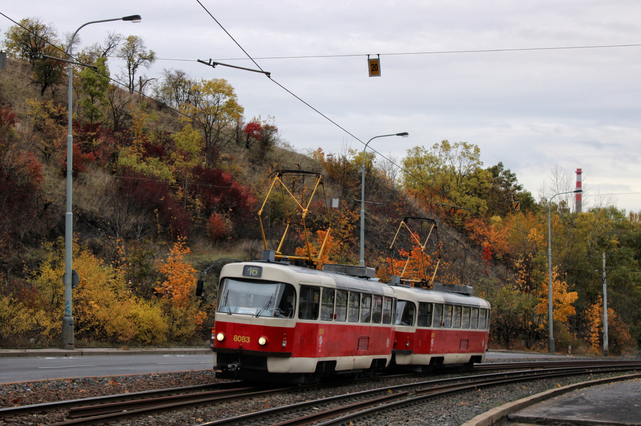 Прага, Tatra T3M2-DVC № 8083
