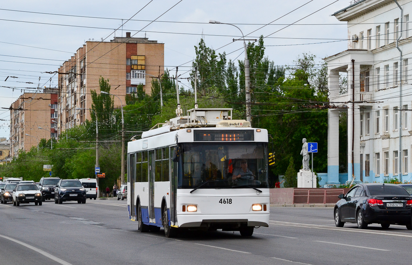 Волгоград, Тролза-5275.03 «Оптима» № 4618