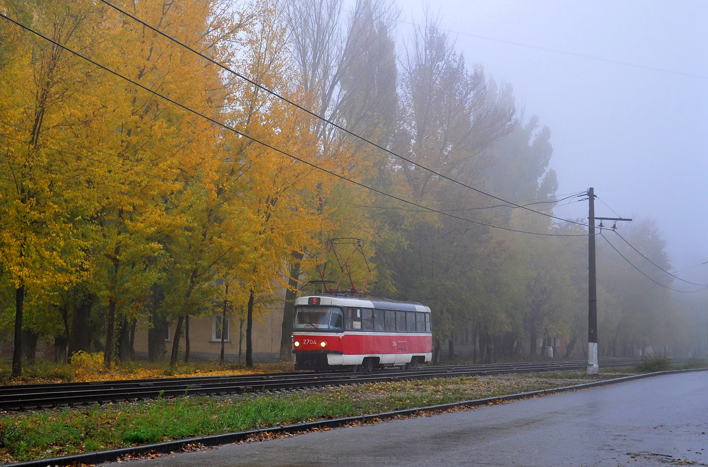 Volgograd, Tatra T3SU # 2704