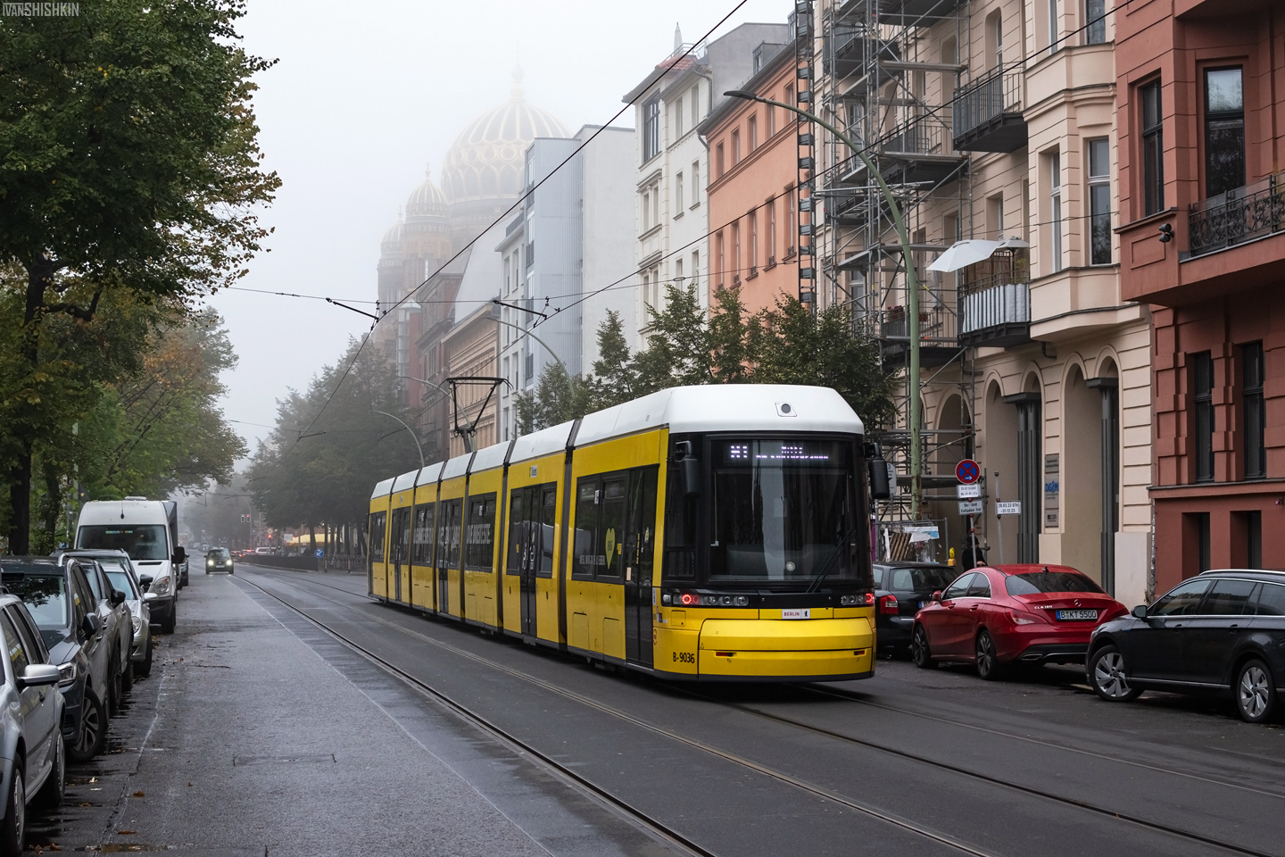 Берлин, Bombardier Flexity Berlin (GT8-08ZR/F8Z) № 9036