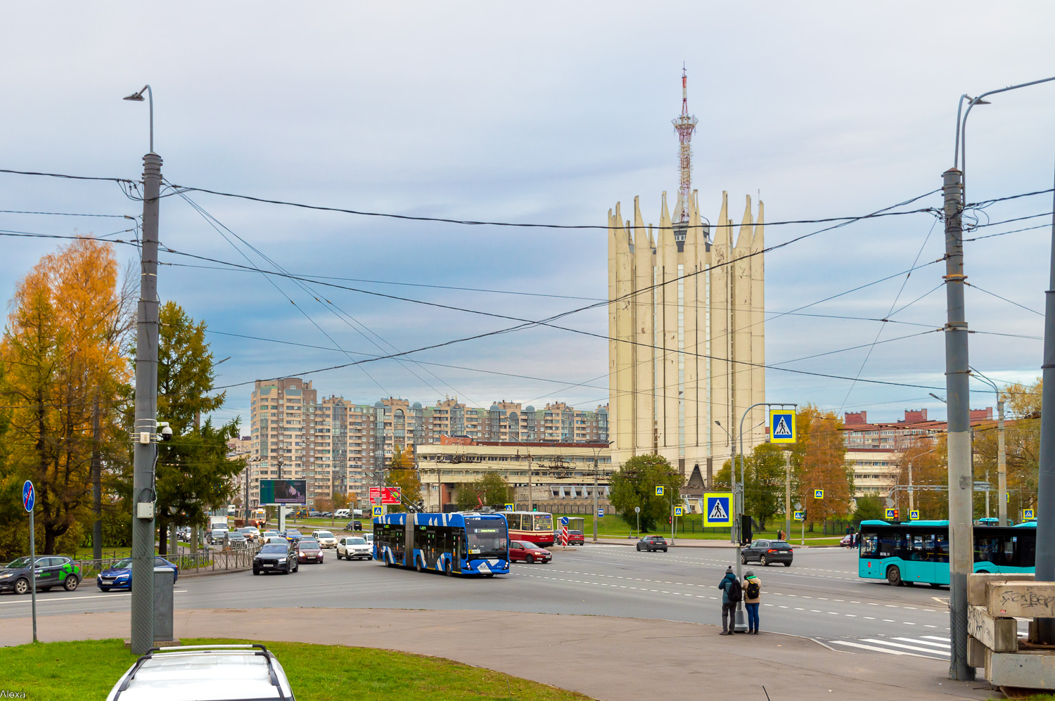 Санкт-Петербург — Трамвайные линии и инфраструктура; Санкт-Петербург — Троллейбусные линии и инфраструктура