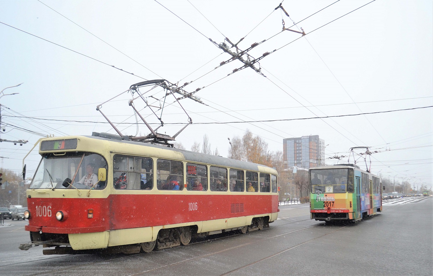 Ижевск, Tatra T3R.P № 1006