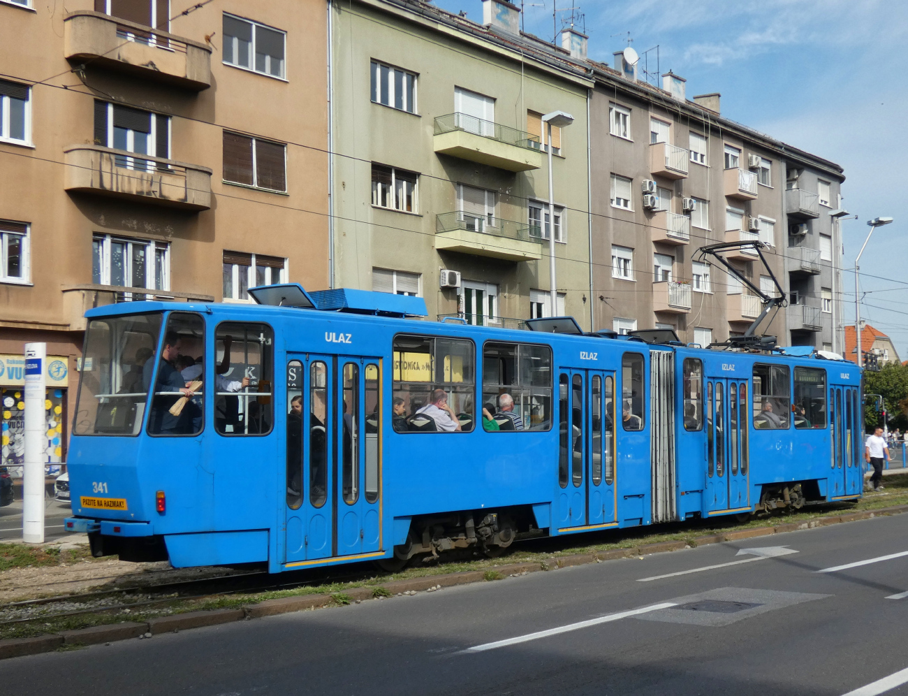 Загреб, Tatra KT4YU № 341