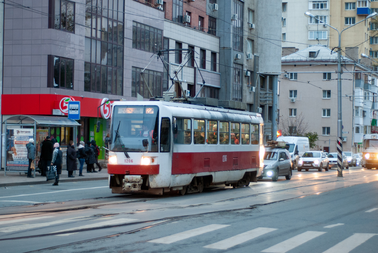 Самара, Tatra T3RF № 1206