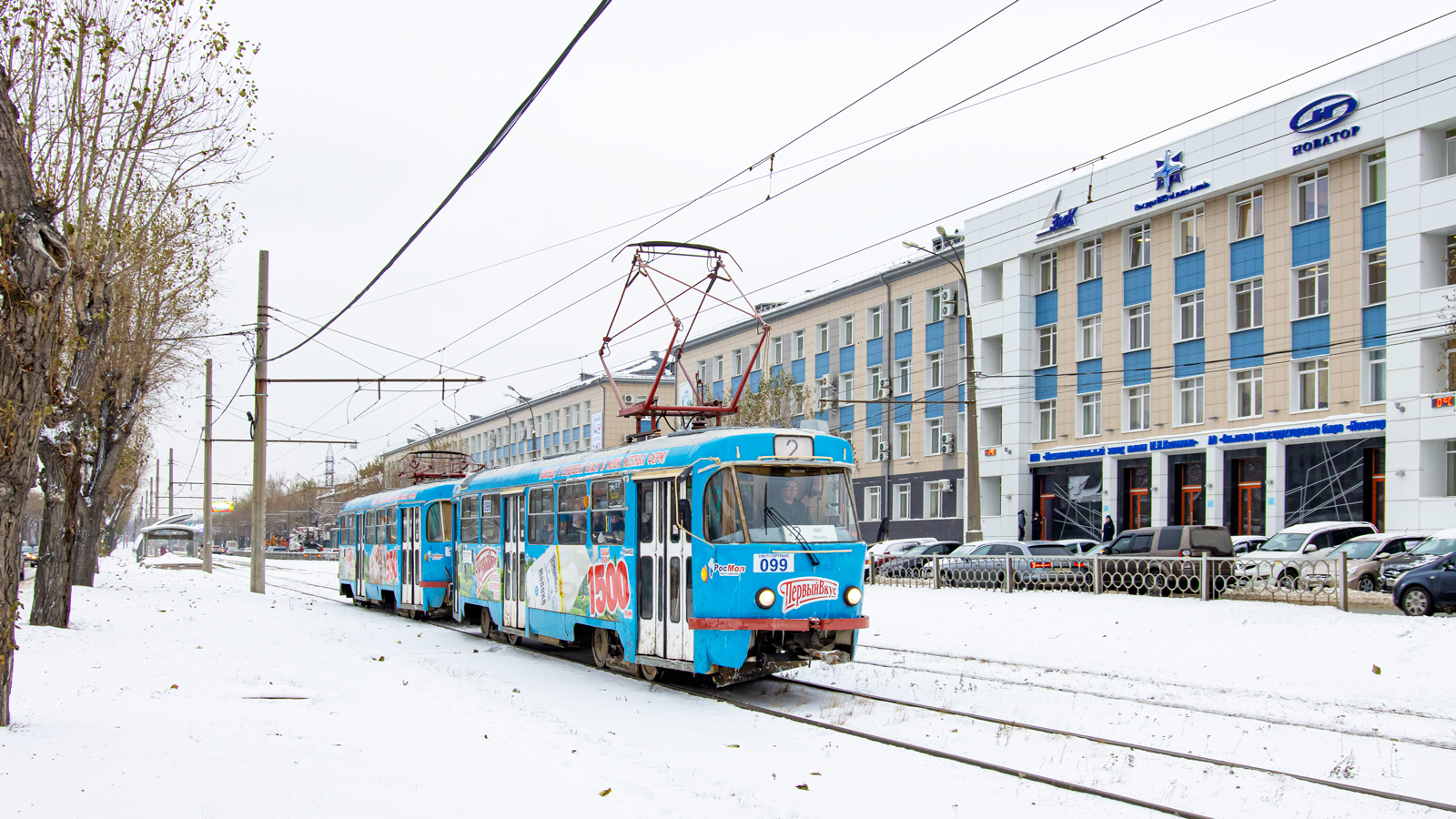 叶卡捷琳堡, Tatra T3SU (2-door) # 099