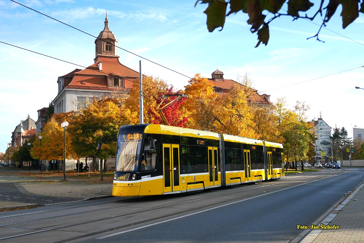 Пльзень, Škoda 40T ForCity Smart № 391