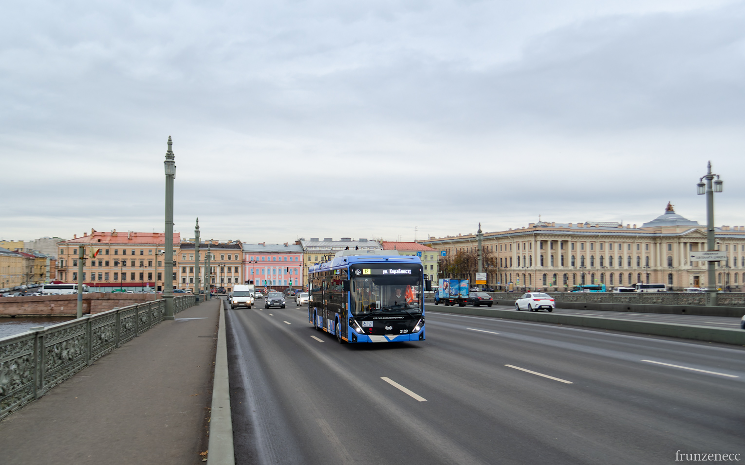 Sankt Peterburgas, BKM 32100D «Olgerd» nr. 2129; Sankt Peterburgas — Bridges