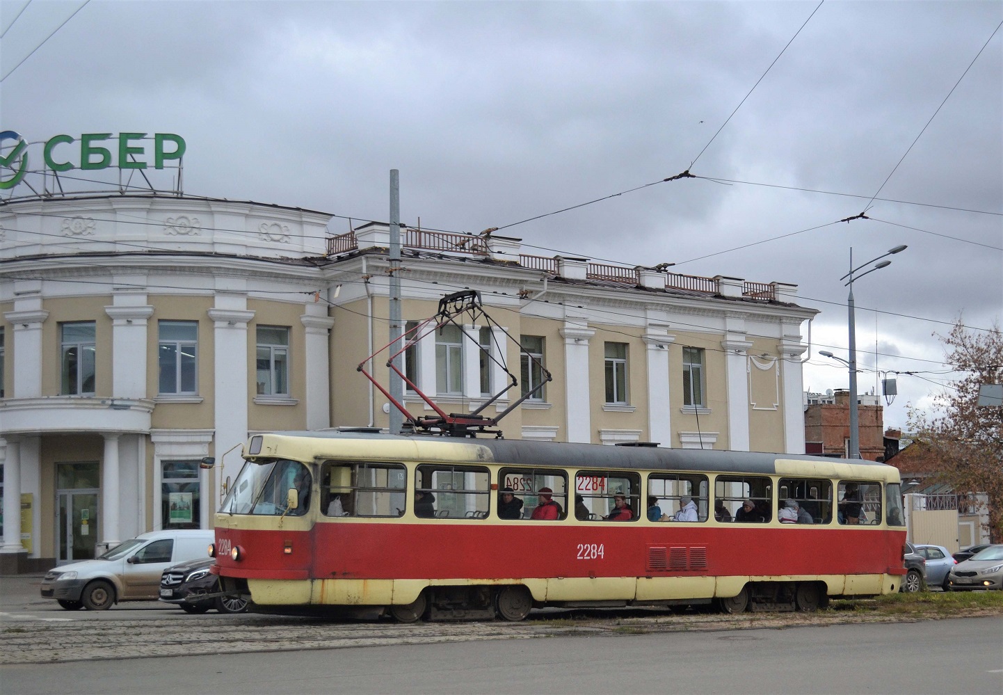 Ижевск, Tatra T3SU (двухдверная) № 2284