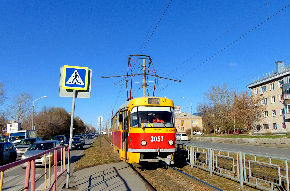 Барнаул, Tatra T3SU № 3057