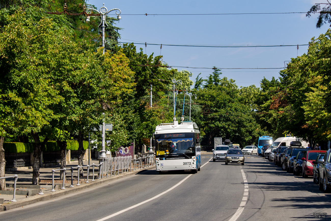 Севастополь, Тролза-5265.03 «Мегаполис» № 2072 Севастополь, Тролза-5265.03 «Мегаполис» № 2072