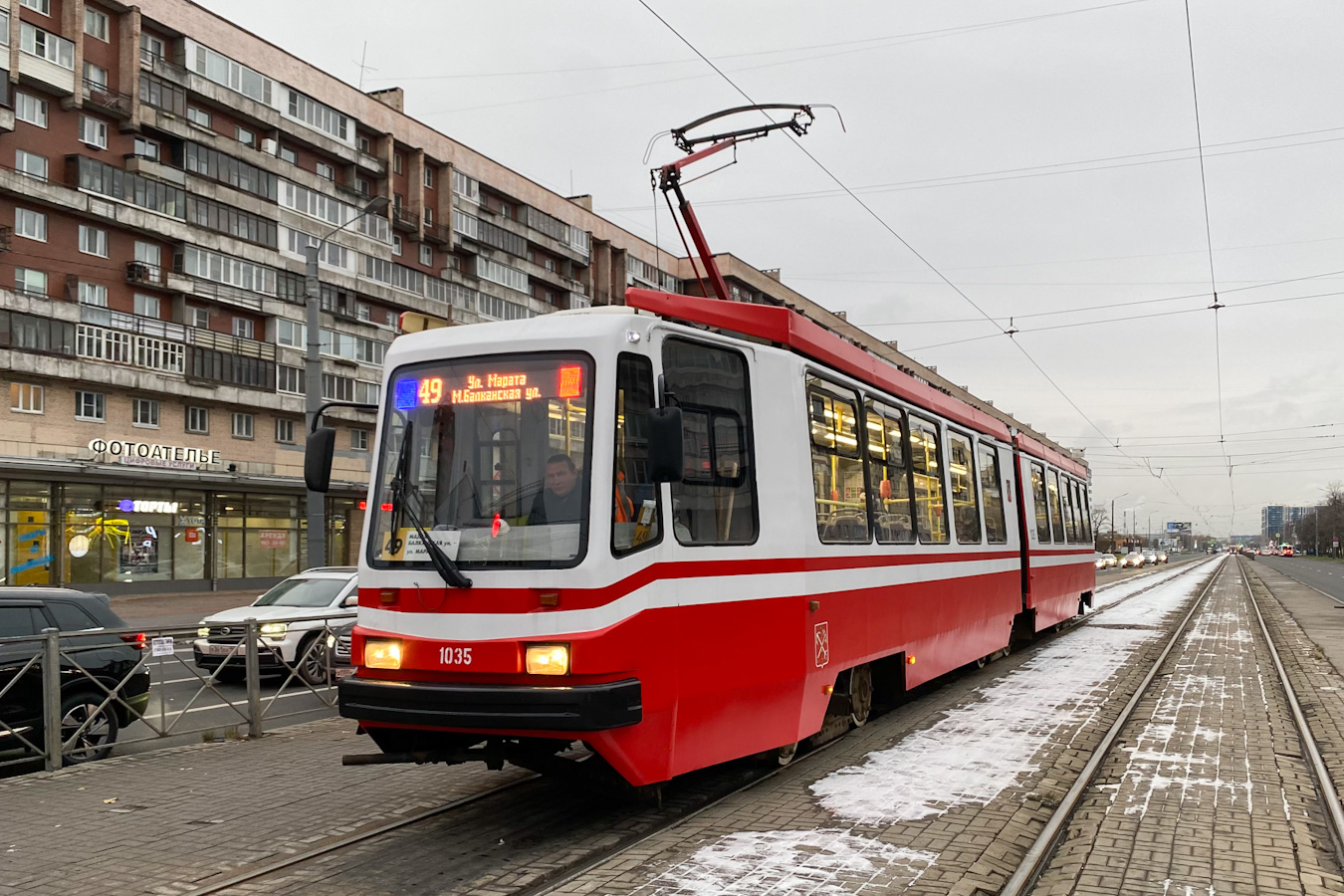 Санкт-Петербург, ЛВС-86М2 № 1035 Санкт-Петербург, ЛВС-86М2 № 1035