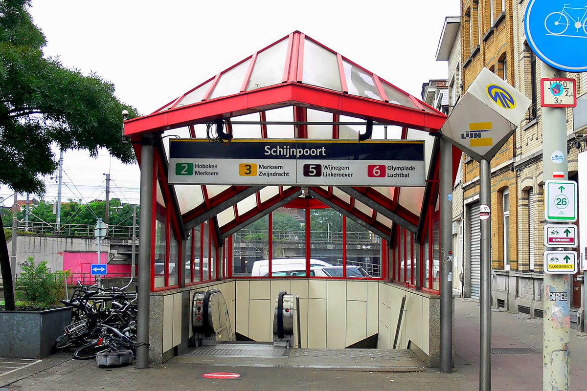 Антверпен — Stations
