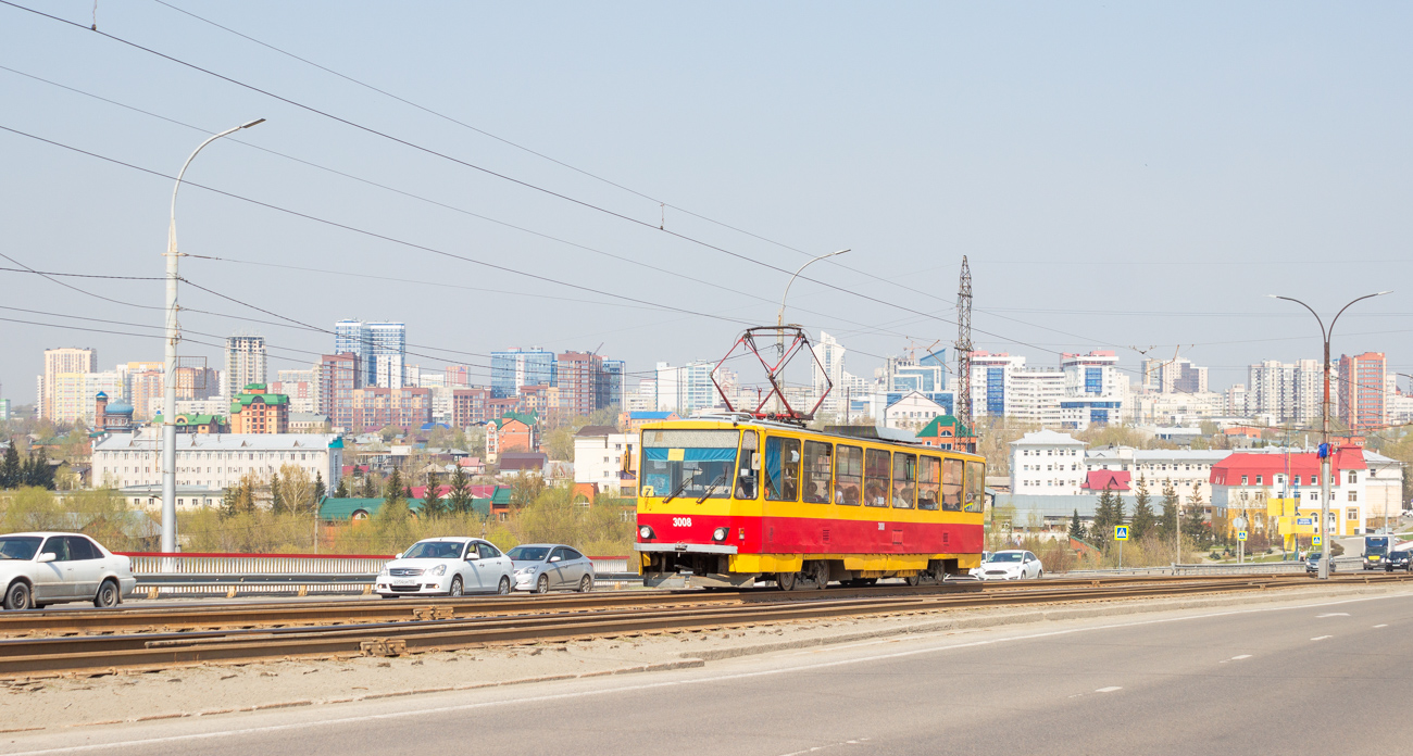 Барнаул, Tatra T6B5SU № 3008