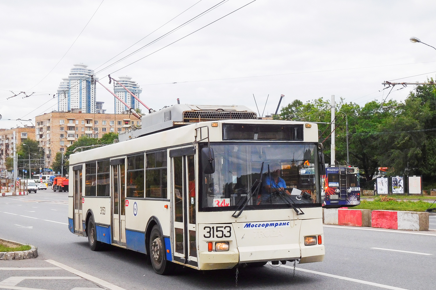 Москва, Тролза-5275.05 «Оптима» (КР МТрЗ) № 3153