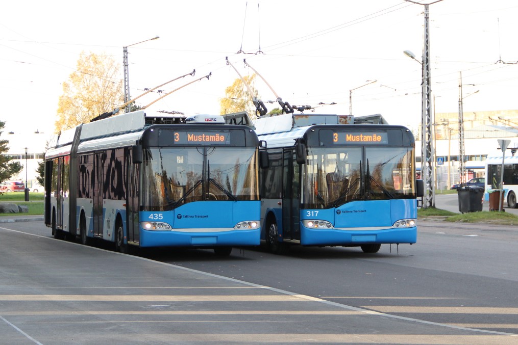 Tallinn, Solaris Trollino II 18 Ganz Br. 435 Tallinn, Solaris Trollino II 18 Ganz Br. 435