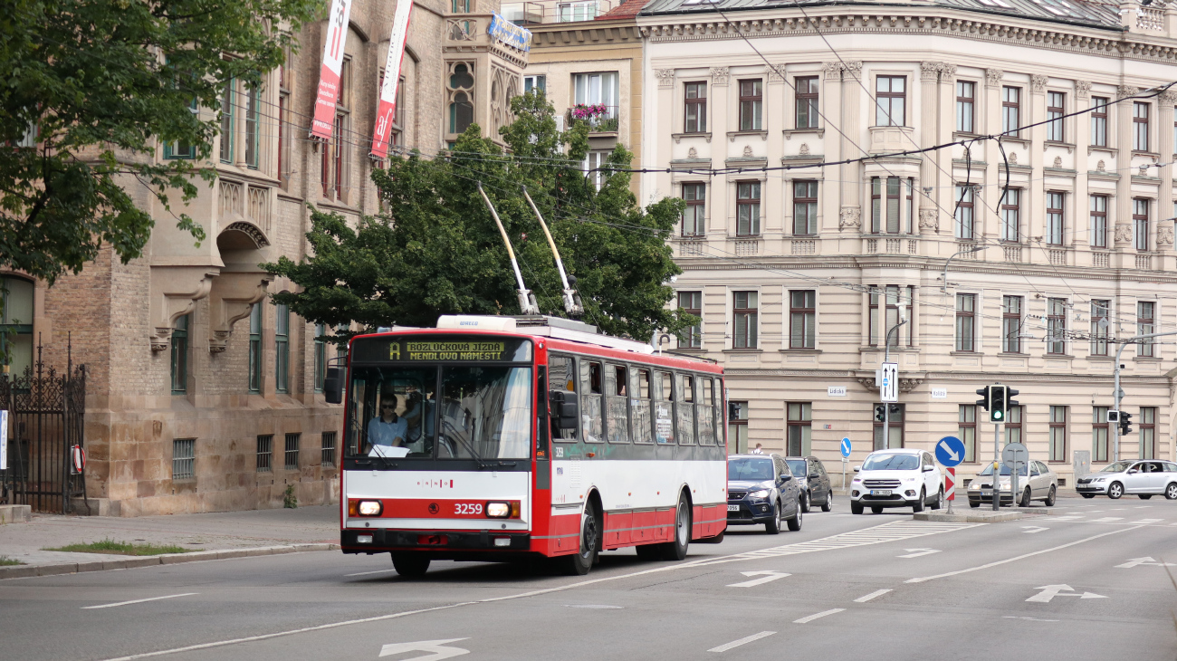 Brno, Škoda 14Tr14/6 № 3259; Brno — Transport nostalgia 2023 and farewell to Škoda 14Tr and 15Tr trolleybuses