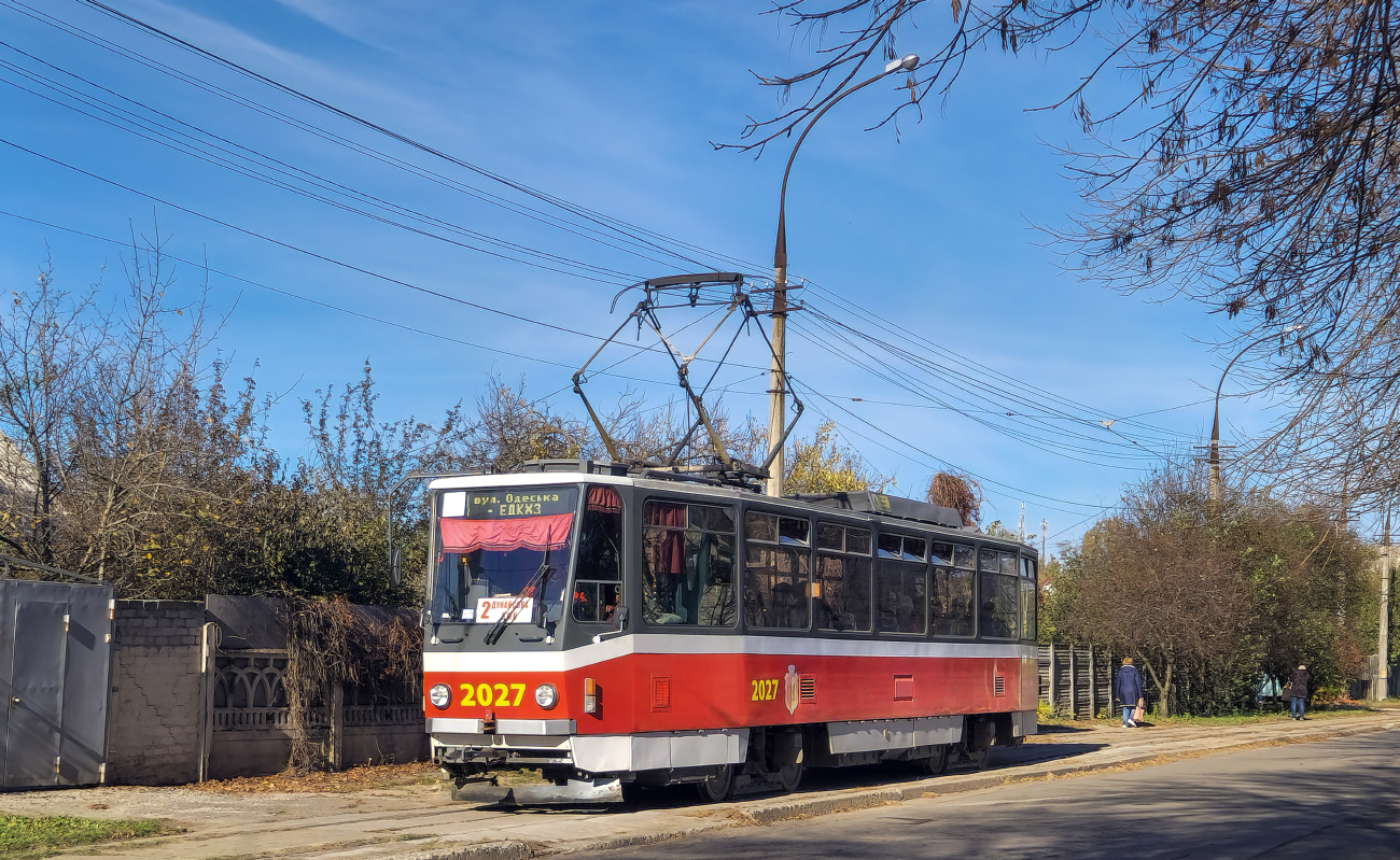Каменское, Tatra T6A5 № 2027