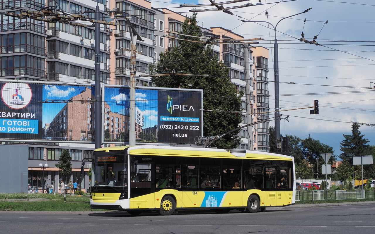 Львов, Electron T19102 № 164