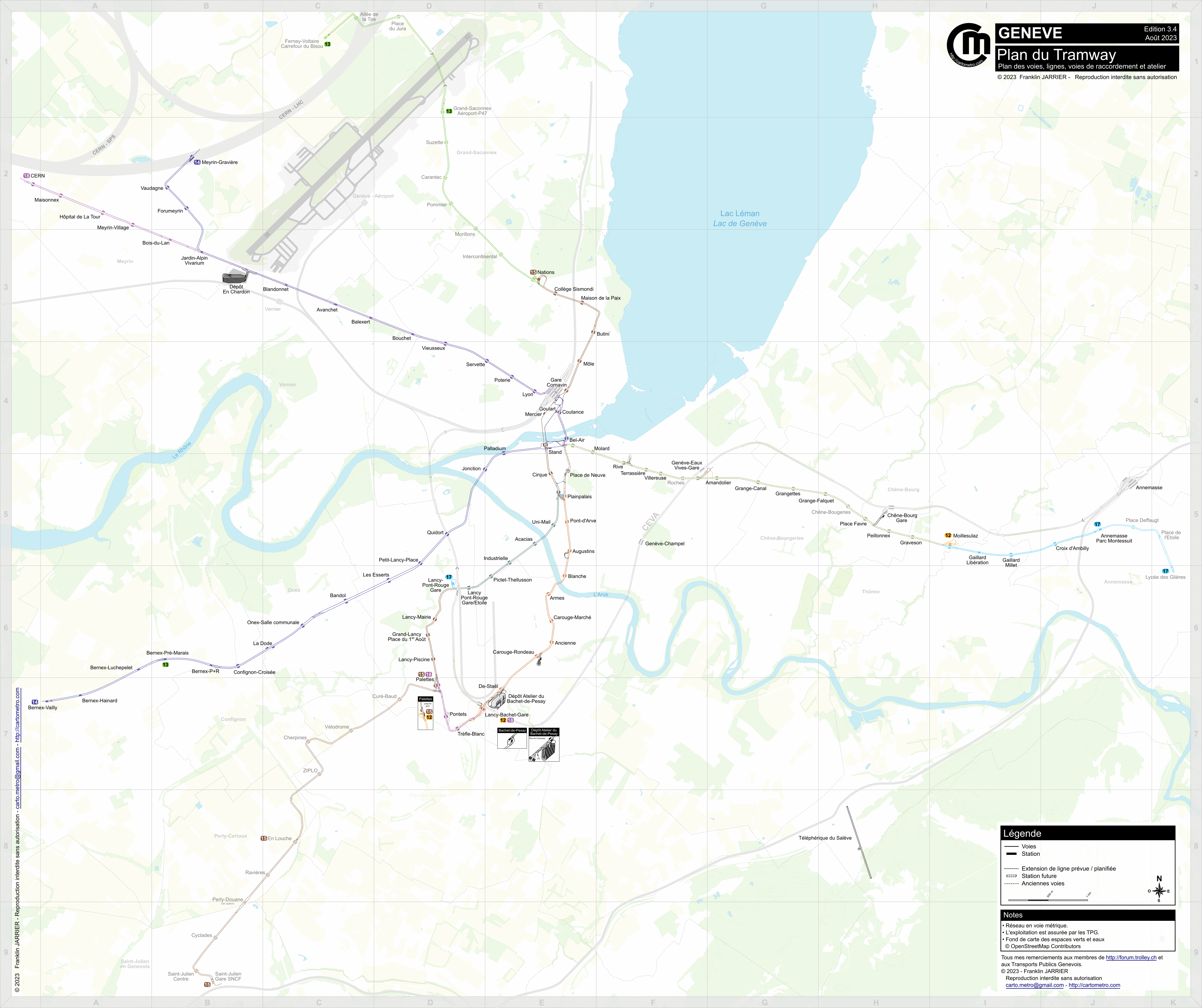 Geneva — Maps