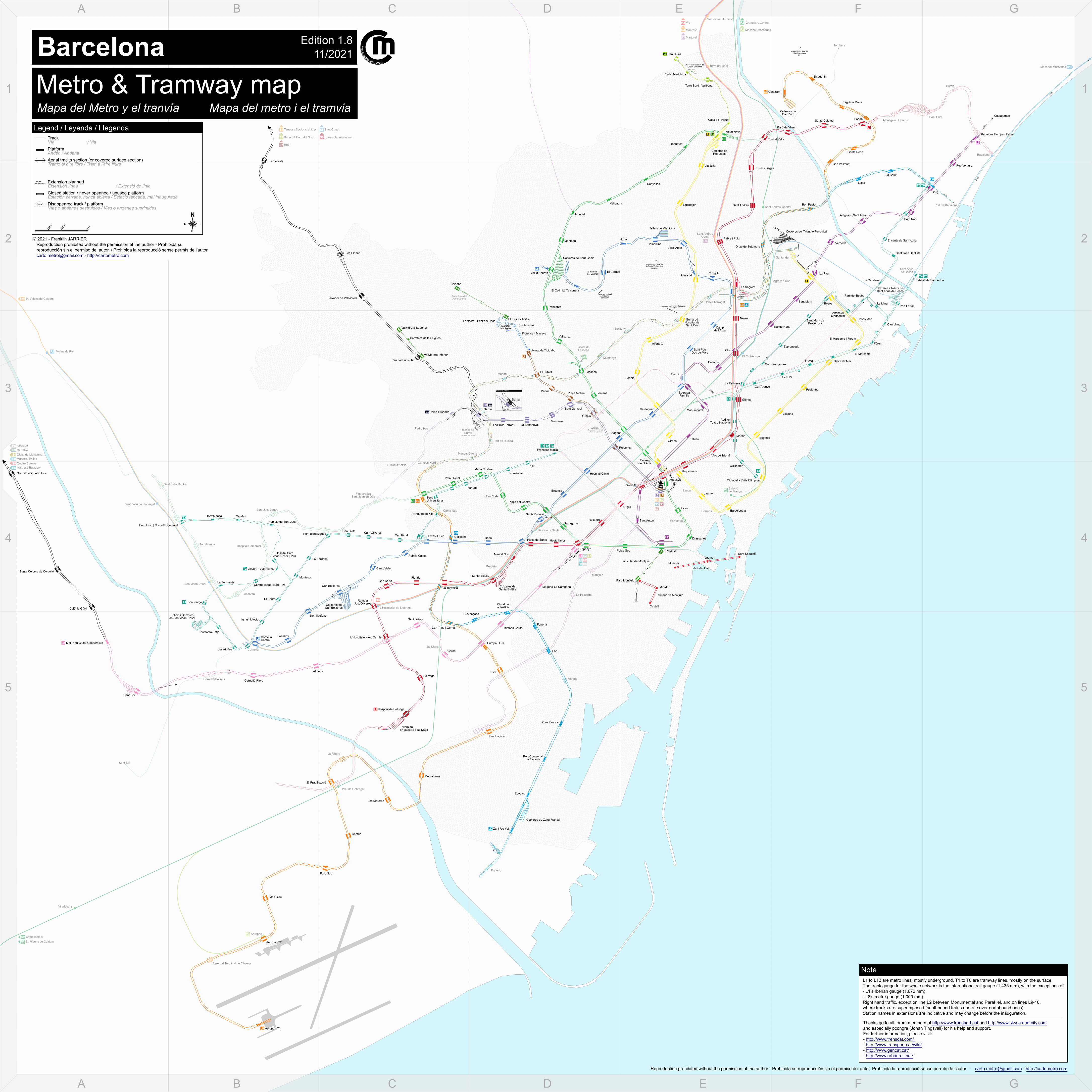 Barcelona — Maps