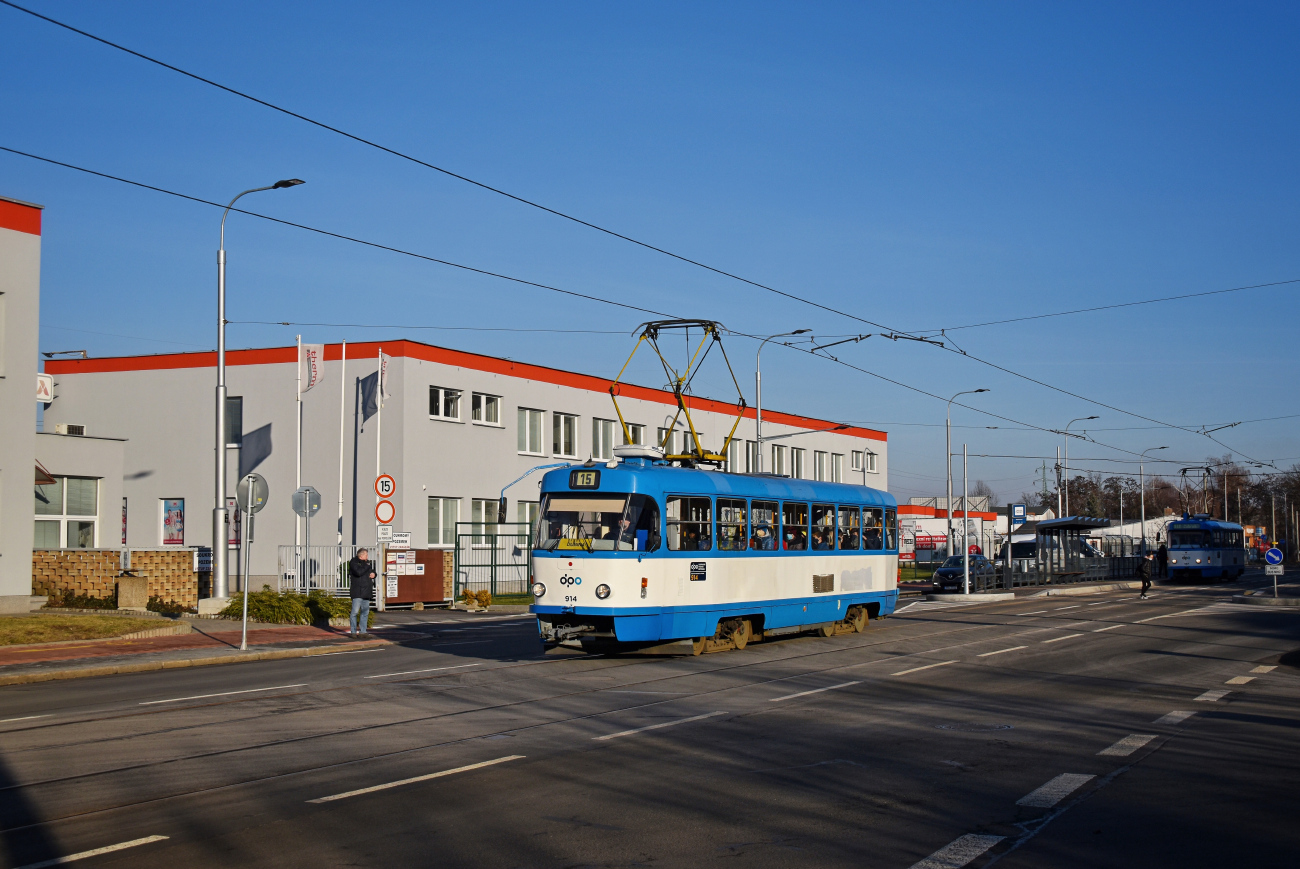 Острава, Tatra T3SUCS № 914