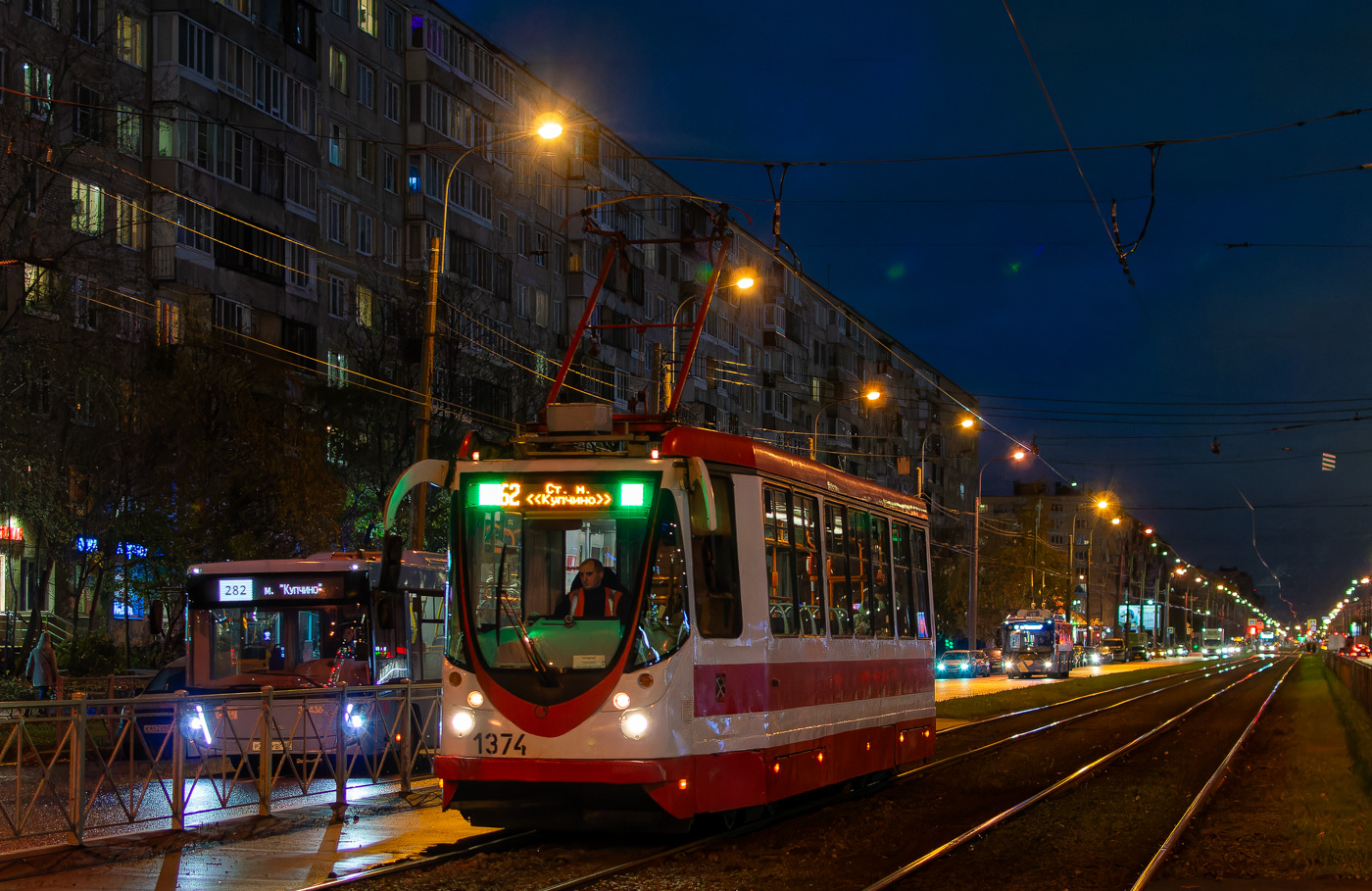 Санкт-Петербург, 71-134А (ЛМ-99АВН) № 1374