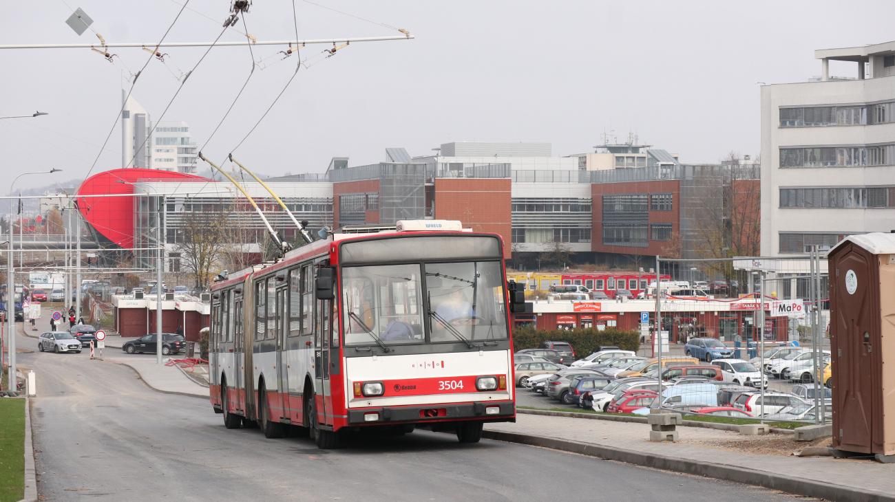 Брно, Škoda 15TrM № 3504