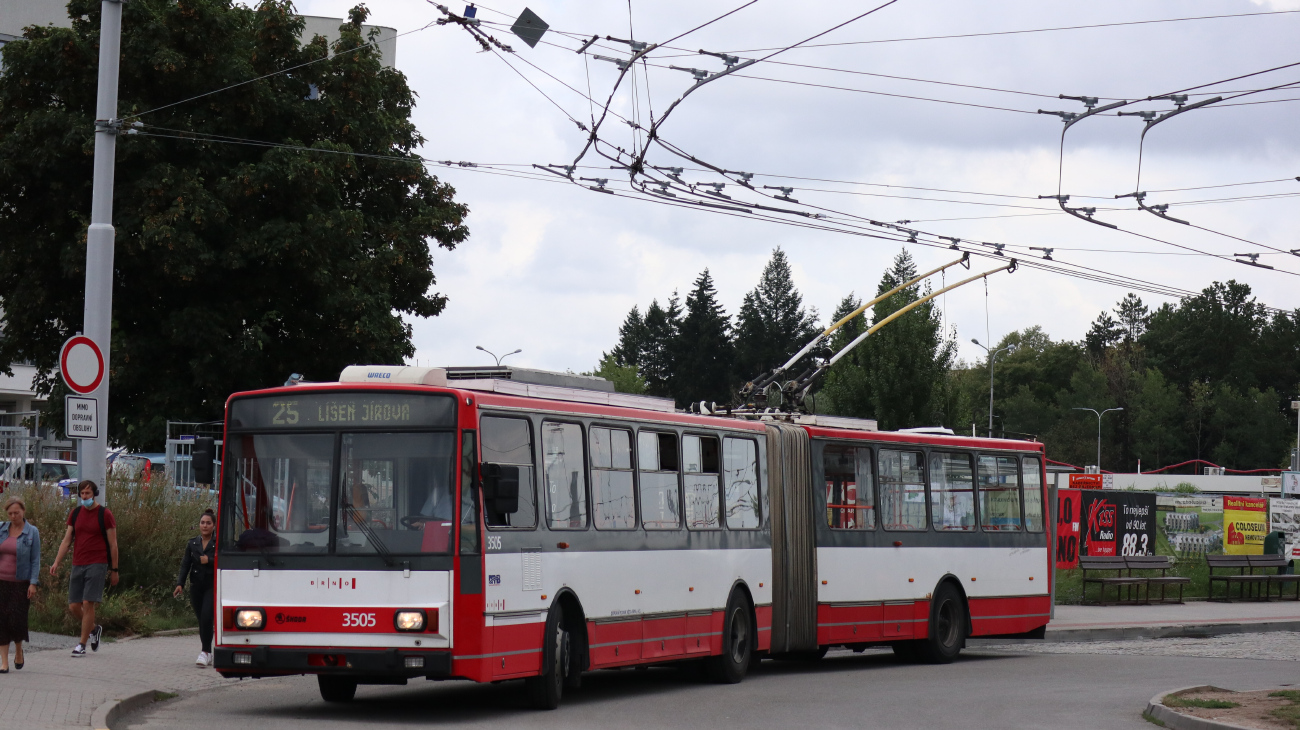 Брно, Škoda 15TrM № 3505