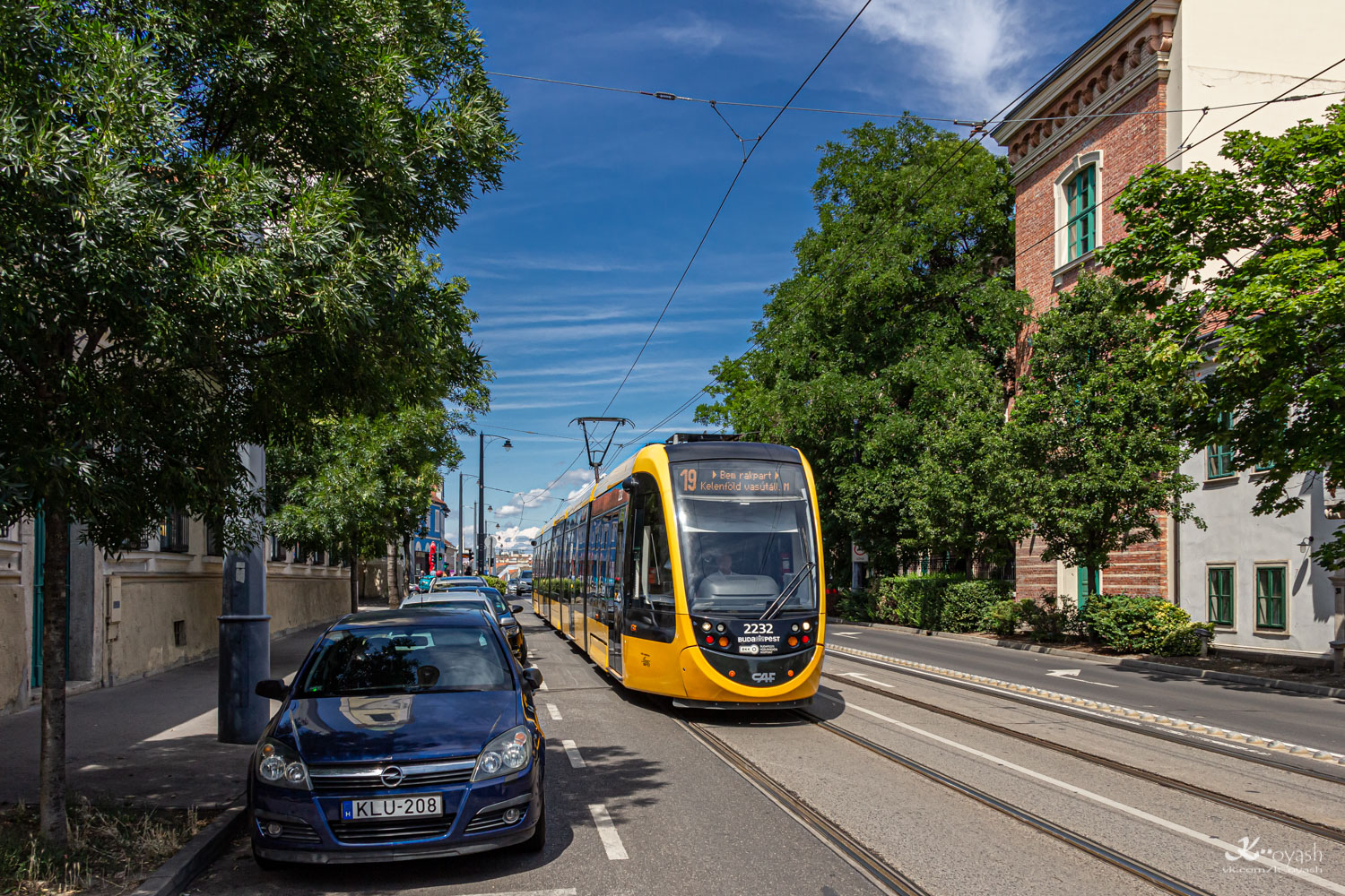 Budapest, CAF Urbos 3 № 2232