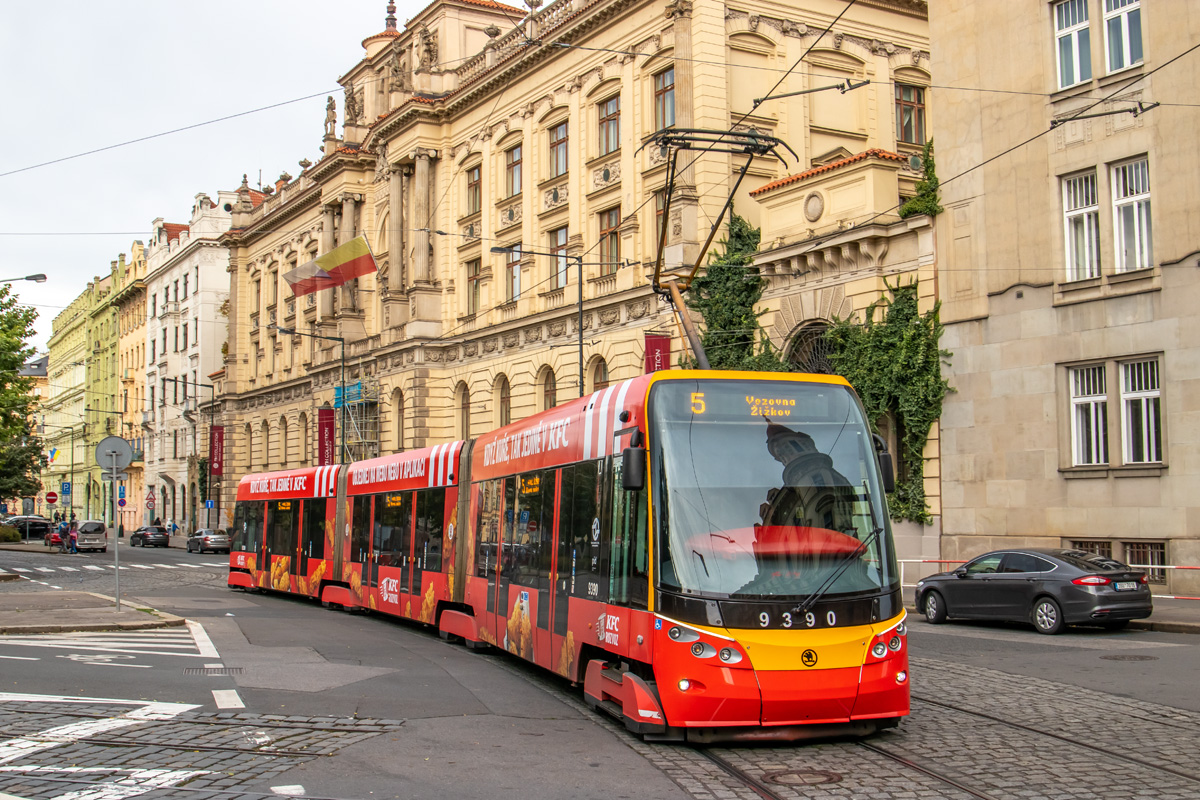 Прага, Škoda 15T6 ForCity Alfa Praha № 9390