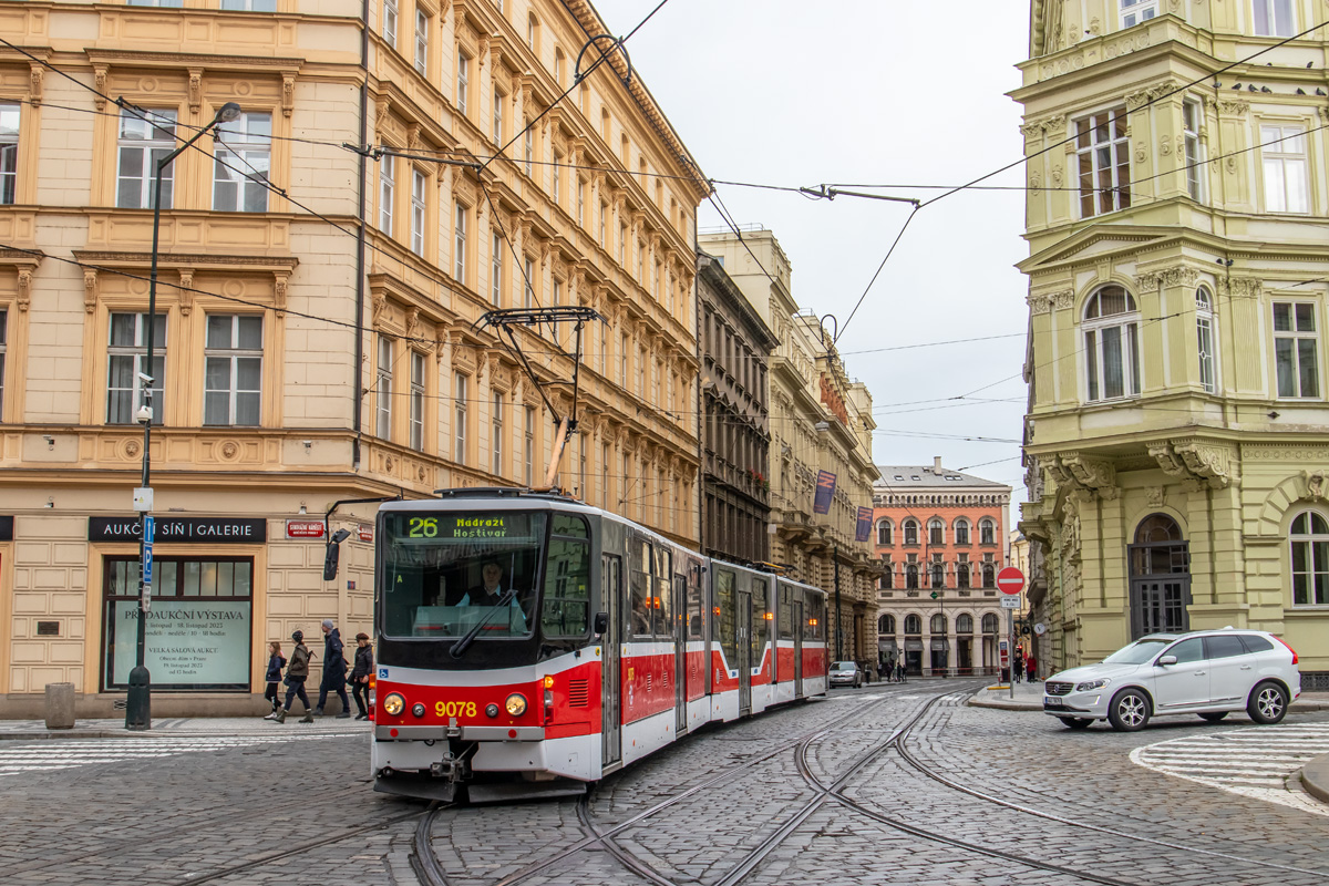 Прага, Tatra KT8D5R.N2P № 9078 Прага, Tatra KT8D5R.N2P № 9078