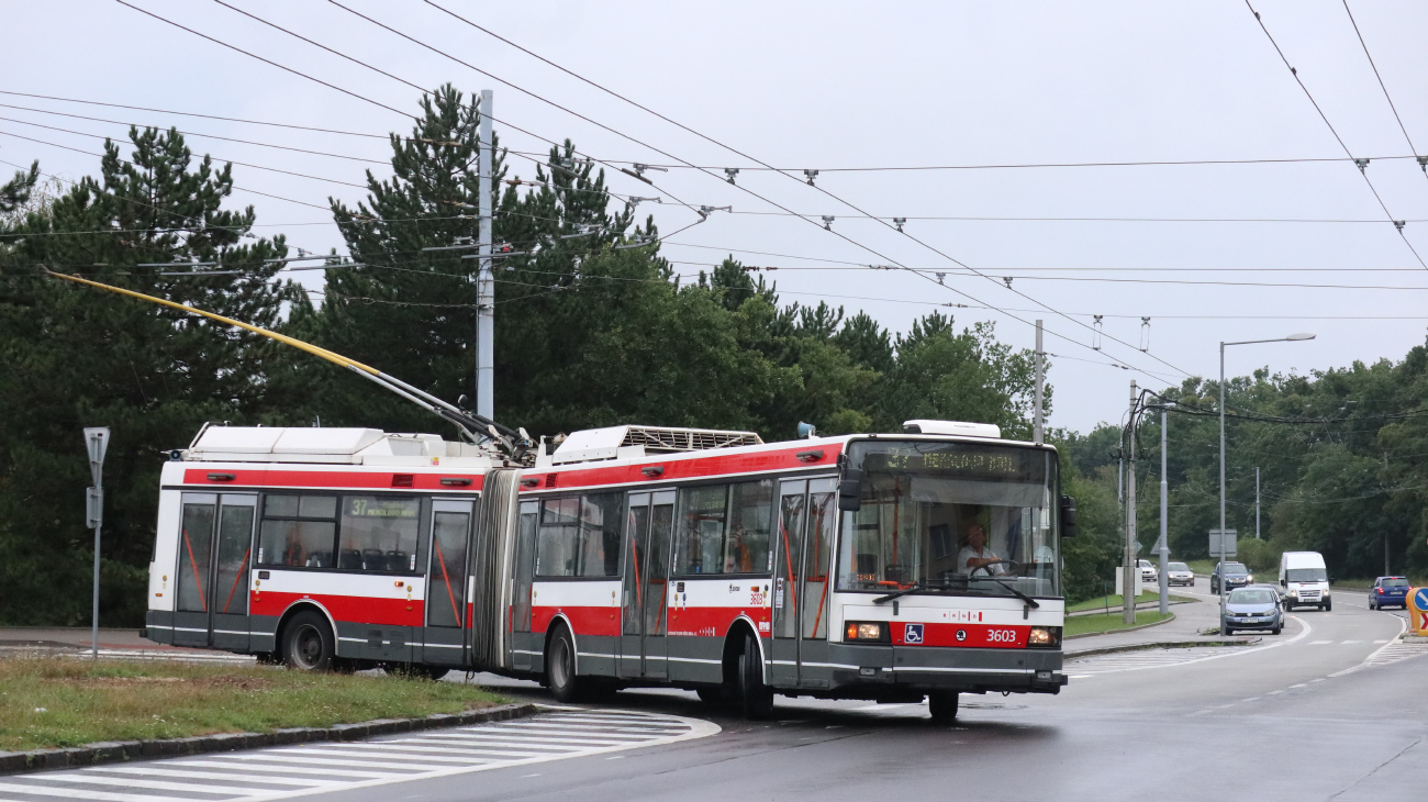 Брно, Škoda 22Tr № 3603
