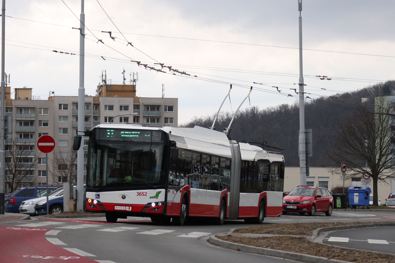 Брно, Škoda 27Tr Solaris IV № 3652