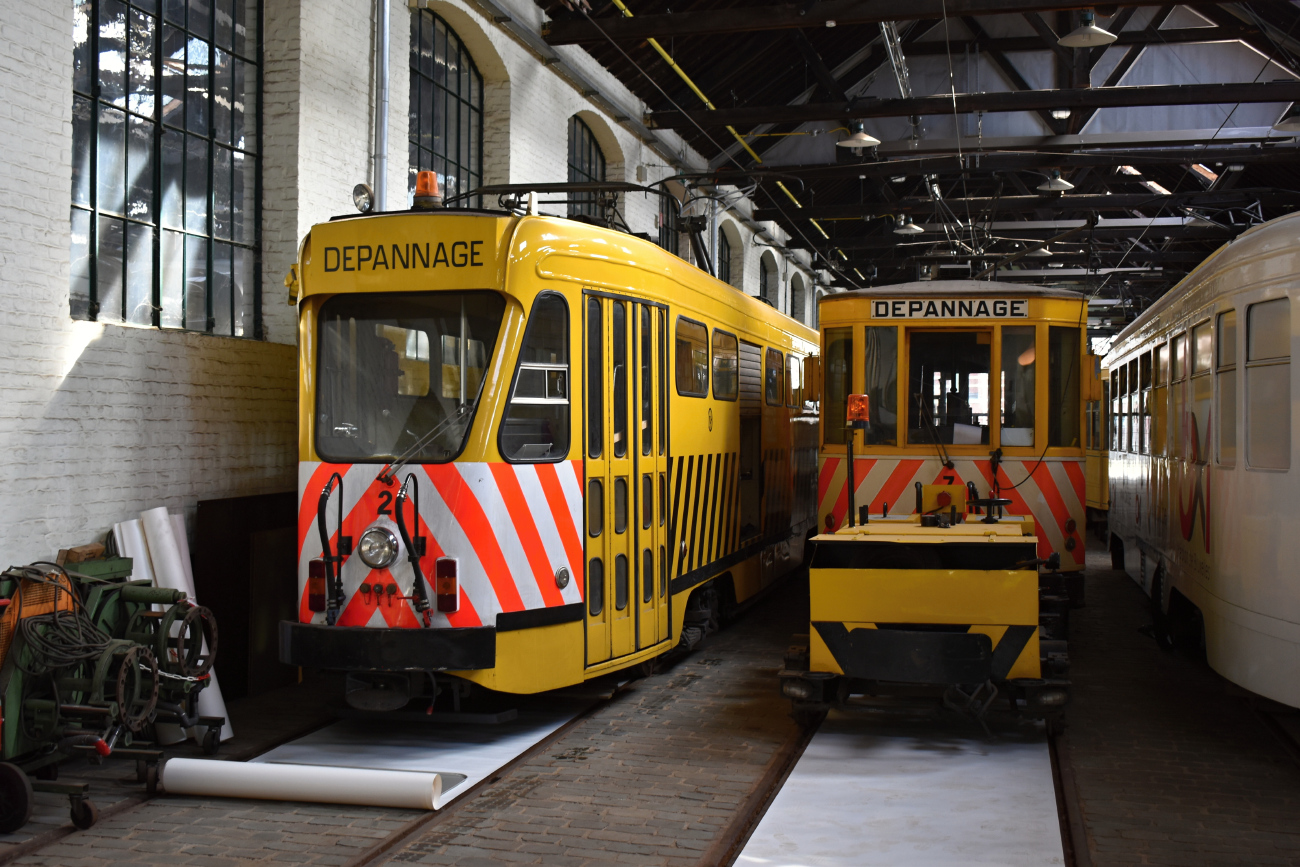Брюссель, MIVB/STIB Series 5000 (modernized) № 2; Брюссель, T. B. Standard моторный № 7