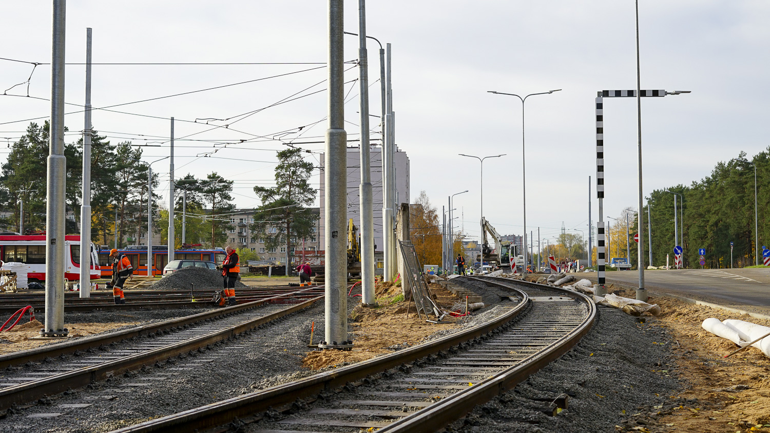 Daugavpils — Construction of new tram line Ķīmija — Stropi; Daugavpils — Tramway Lines and Infrastructure