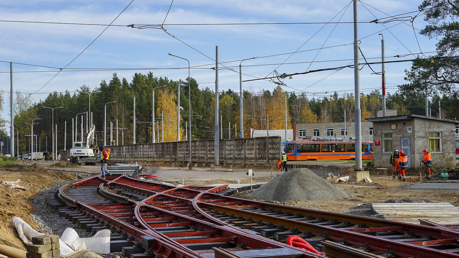 Даугавпилс — Реновация путей на ул. Ятниеку; Даугавпилс — Трамвайные линии и инфраструктура