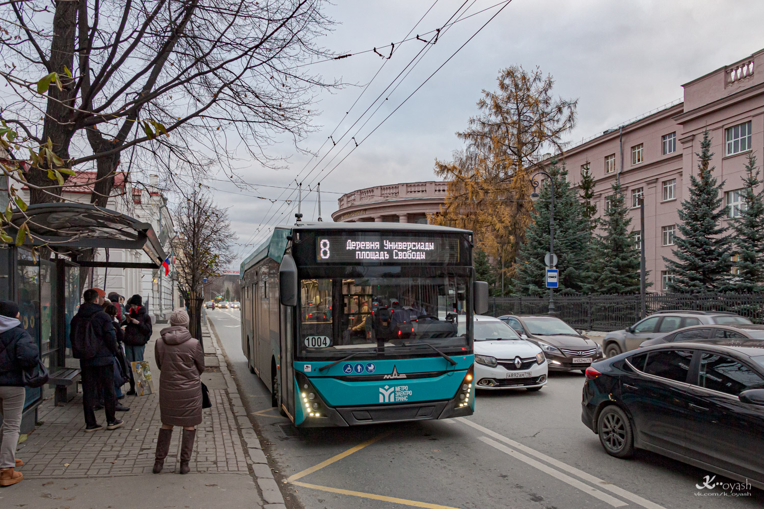 Казань, МАЗ-303Т22 № 1004