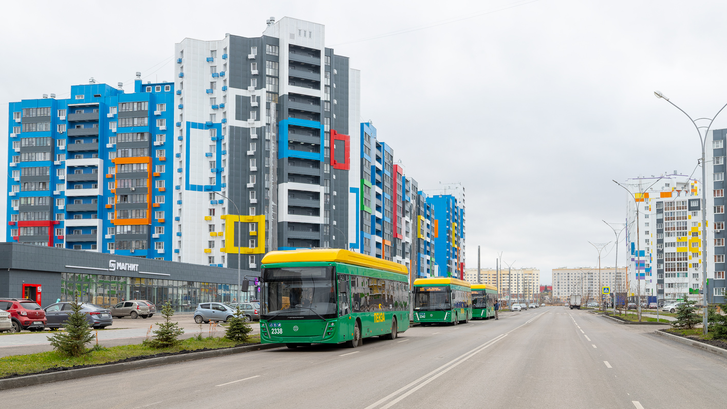 Пенза, УТТЗ-6241.01 «Горожанин» № 2338; Пенза, УТТЗ-6241.01 «Горожанин» № 2320