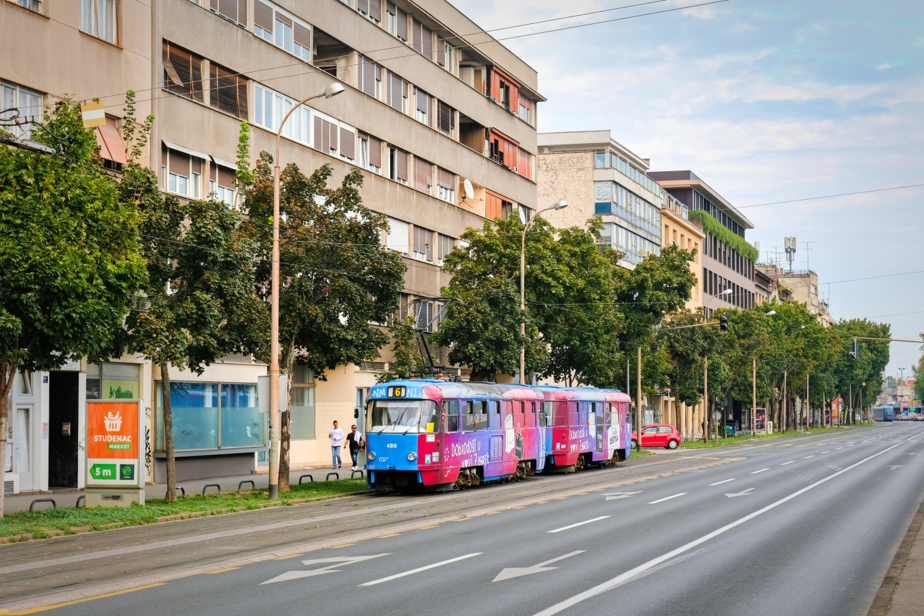 Загреб, Tatra T4YU № 480