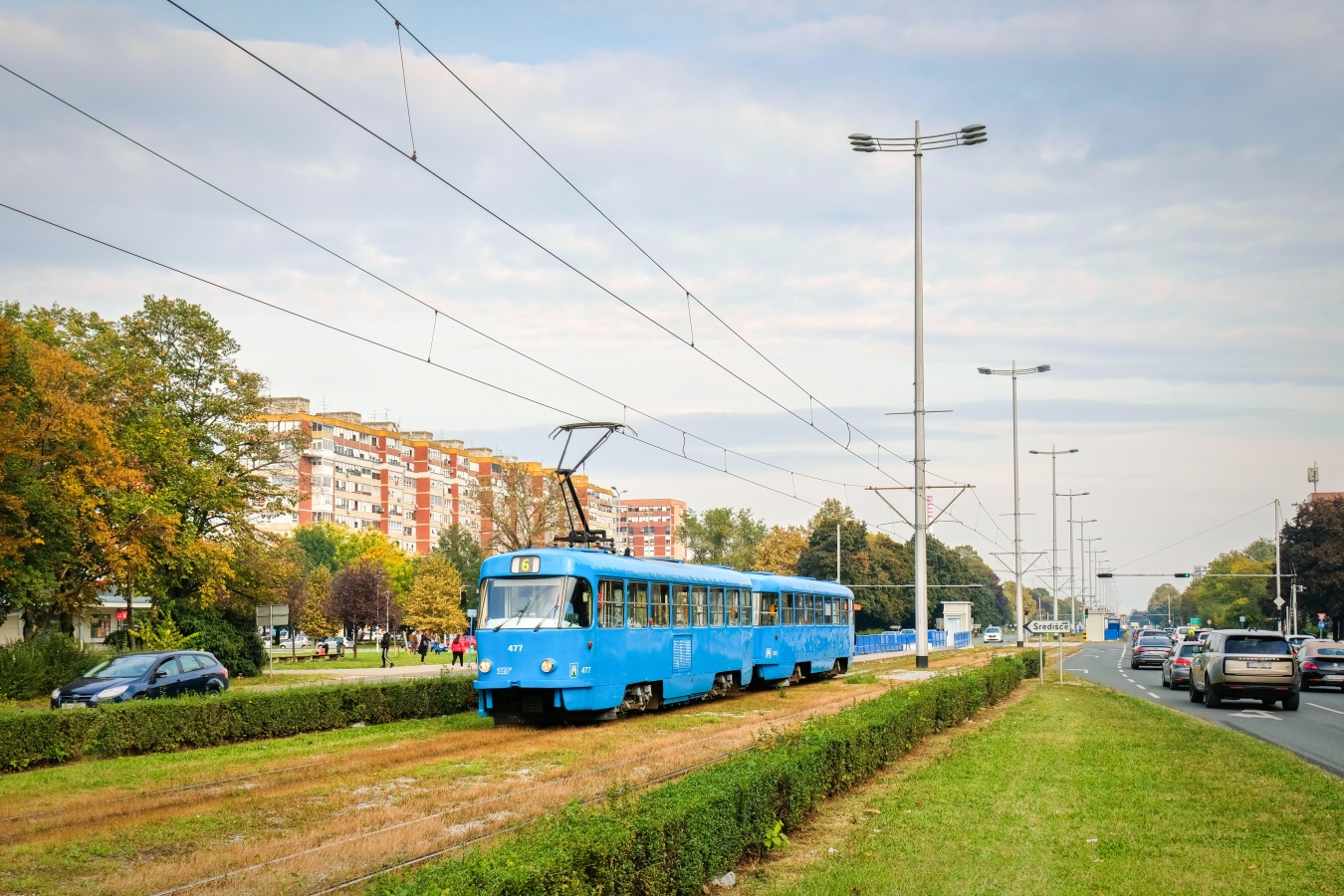 Загреб, Tatra T4YU № 477