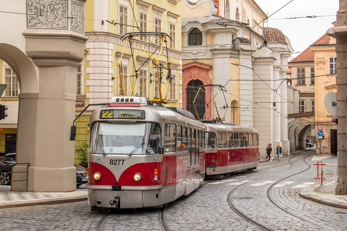 Прага, Tatra T3R.PLF № 8277